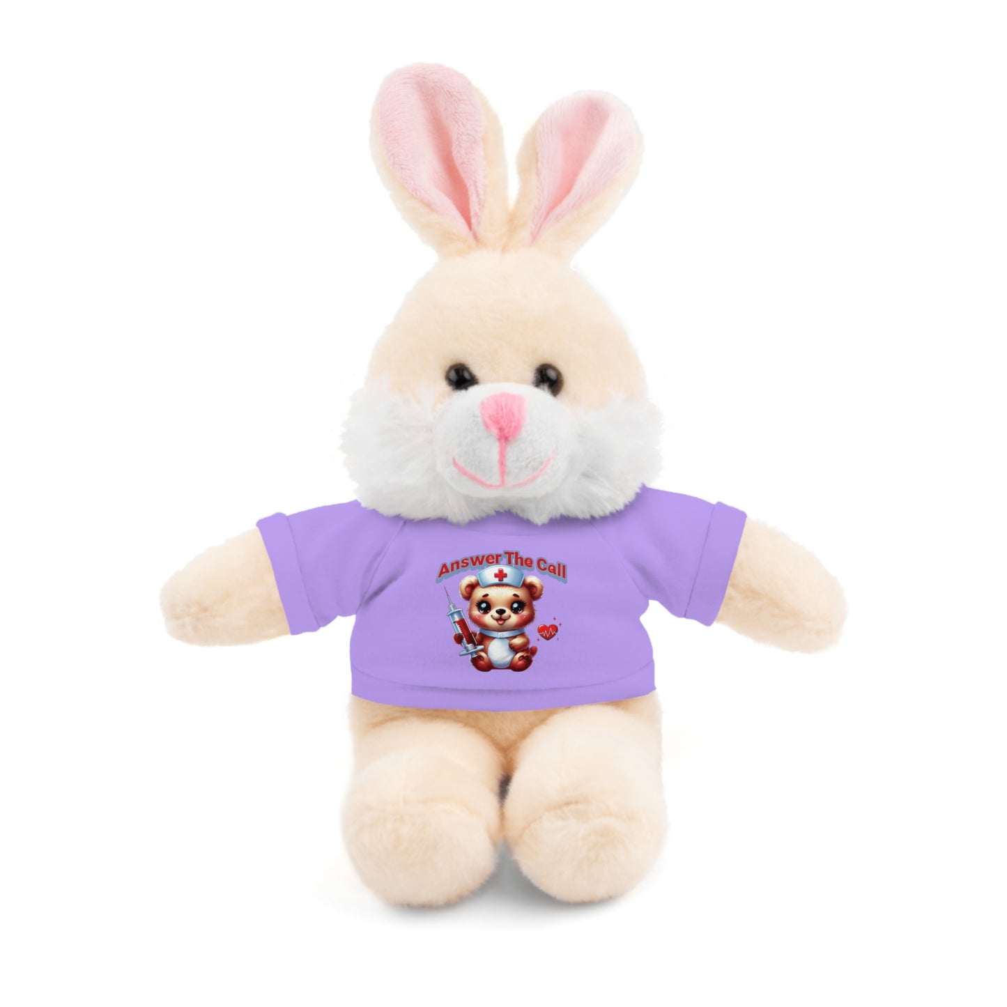 Answer The Call Stuffed Animals with Tee