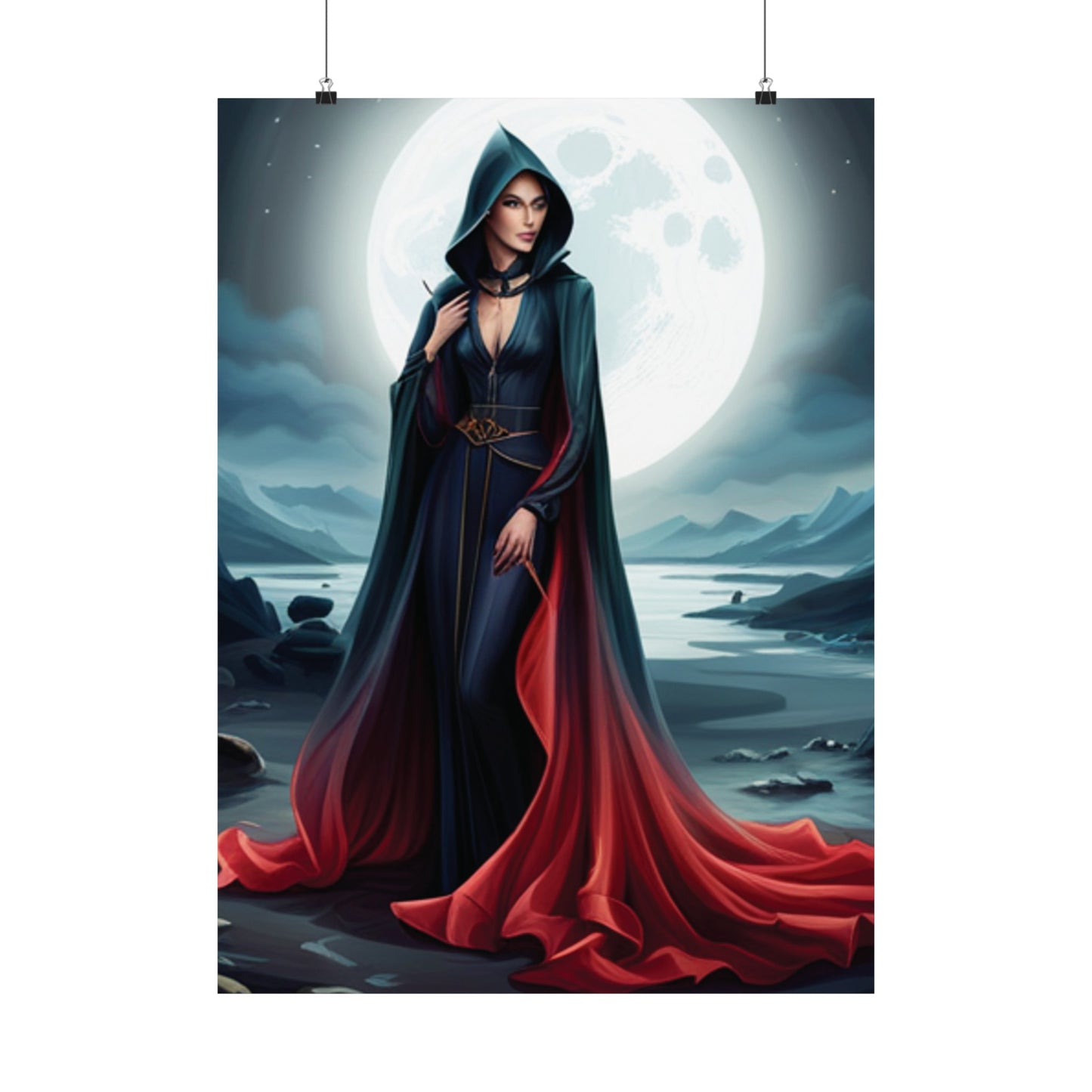 Scarlet Woman Matte Vertical Posters