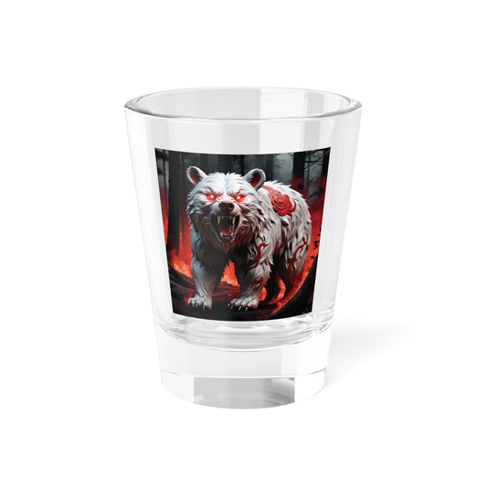 Tribal Bear Shot Glass, 1.5oz - Variant - Rose