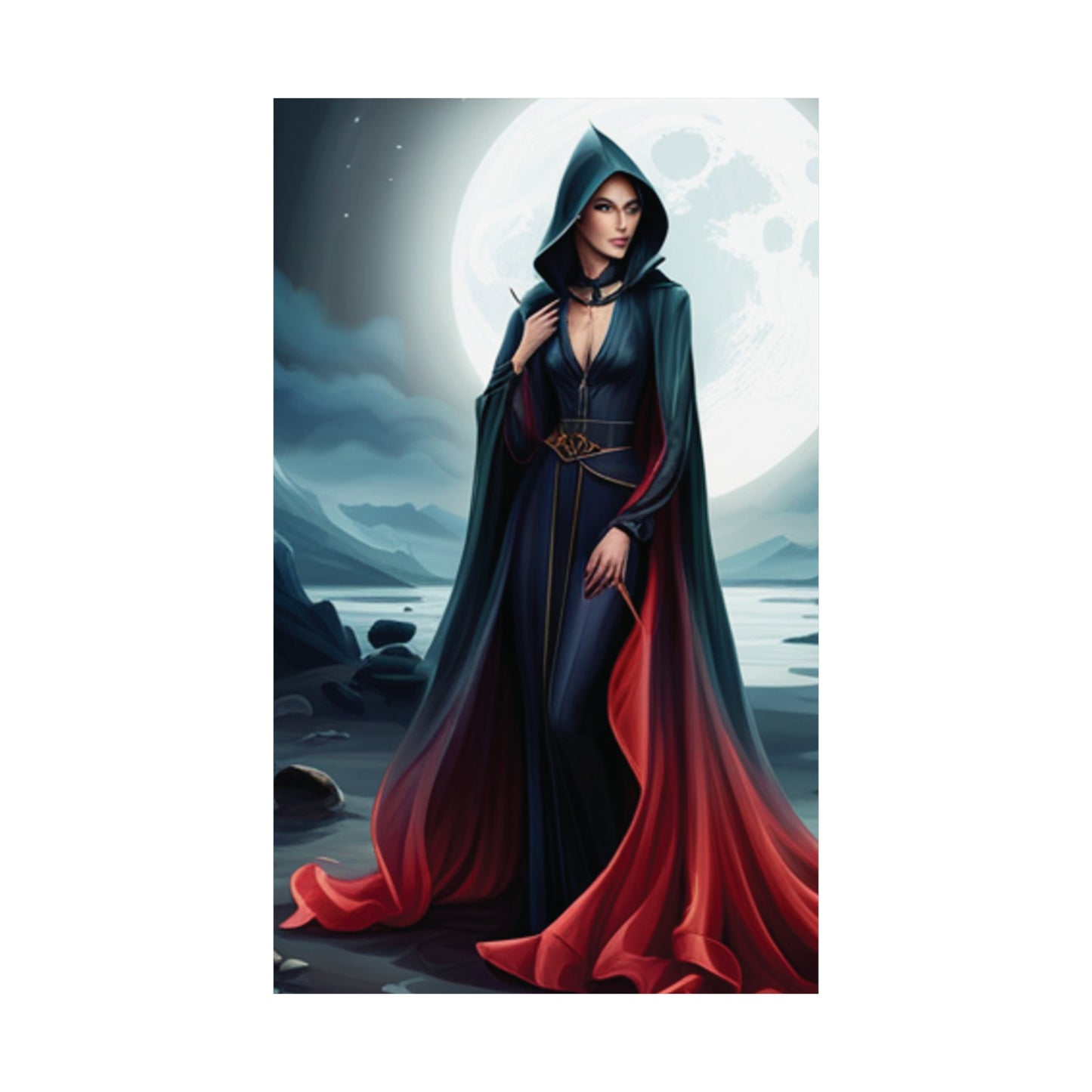 Scarlet Woman Matte Vertical Posters