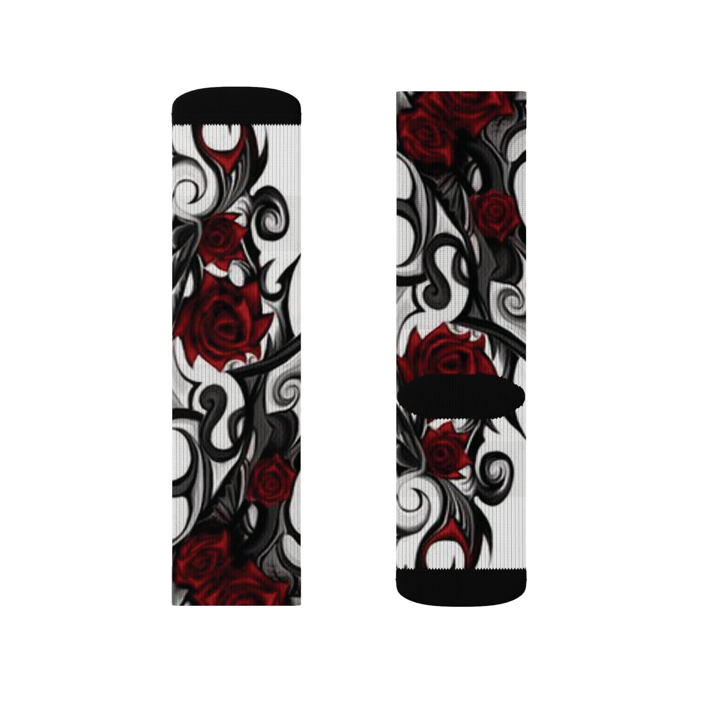 Tribal Rose Socks