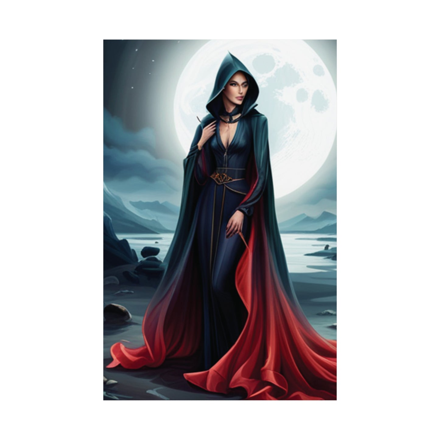 Scarlet Woman Matte Vertical Posters