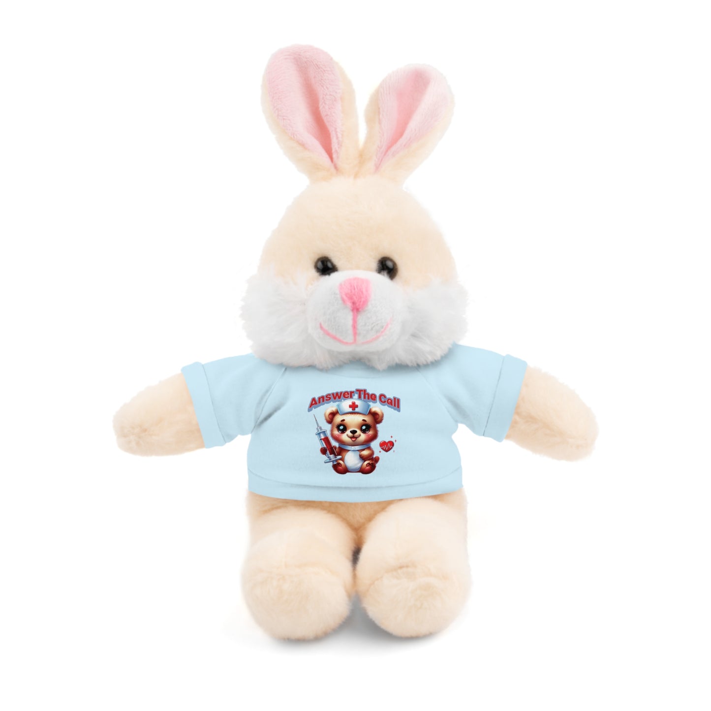 Answer The Call Stuffed Animals with Tee