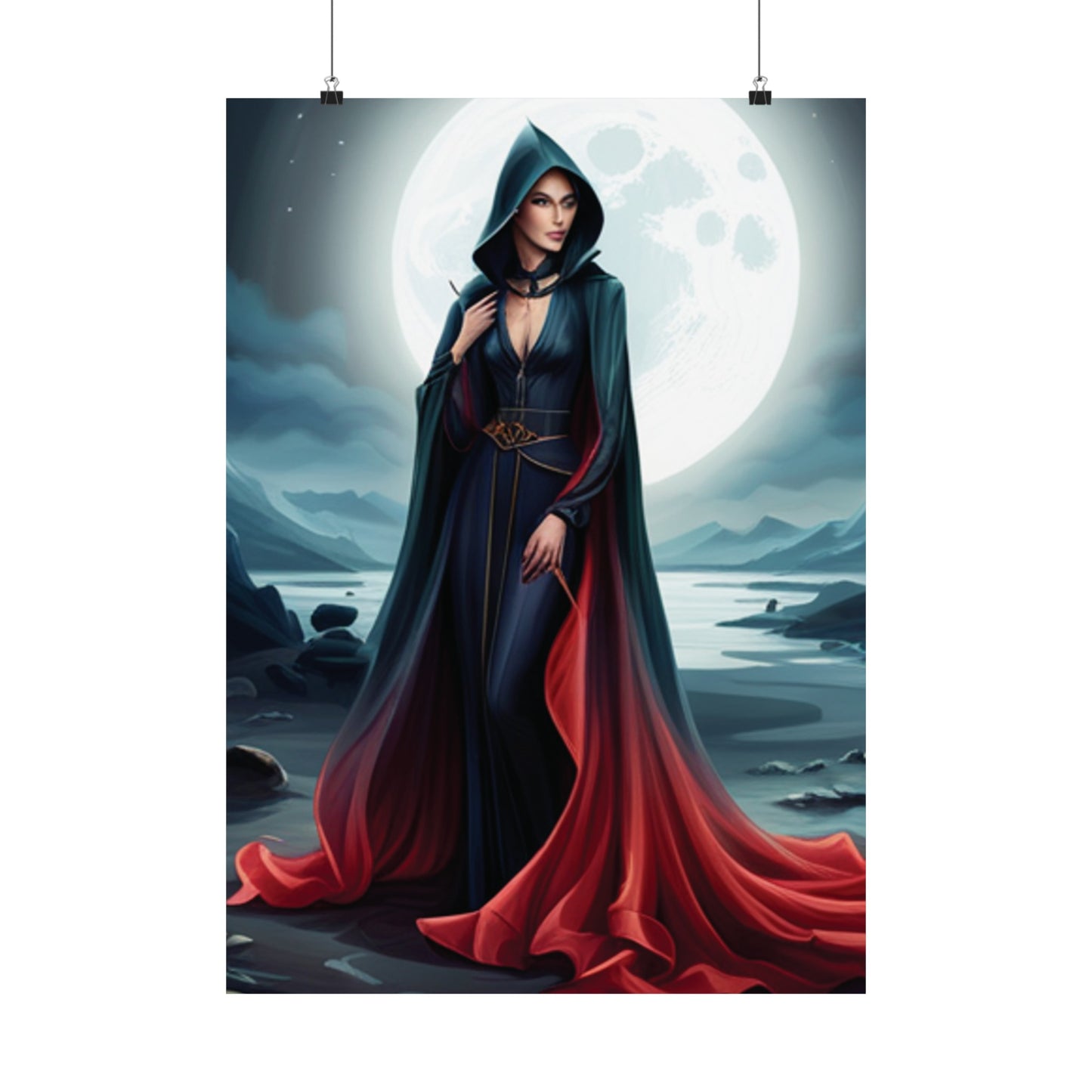 Scarlet Woman Matte Vertical Posters