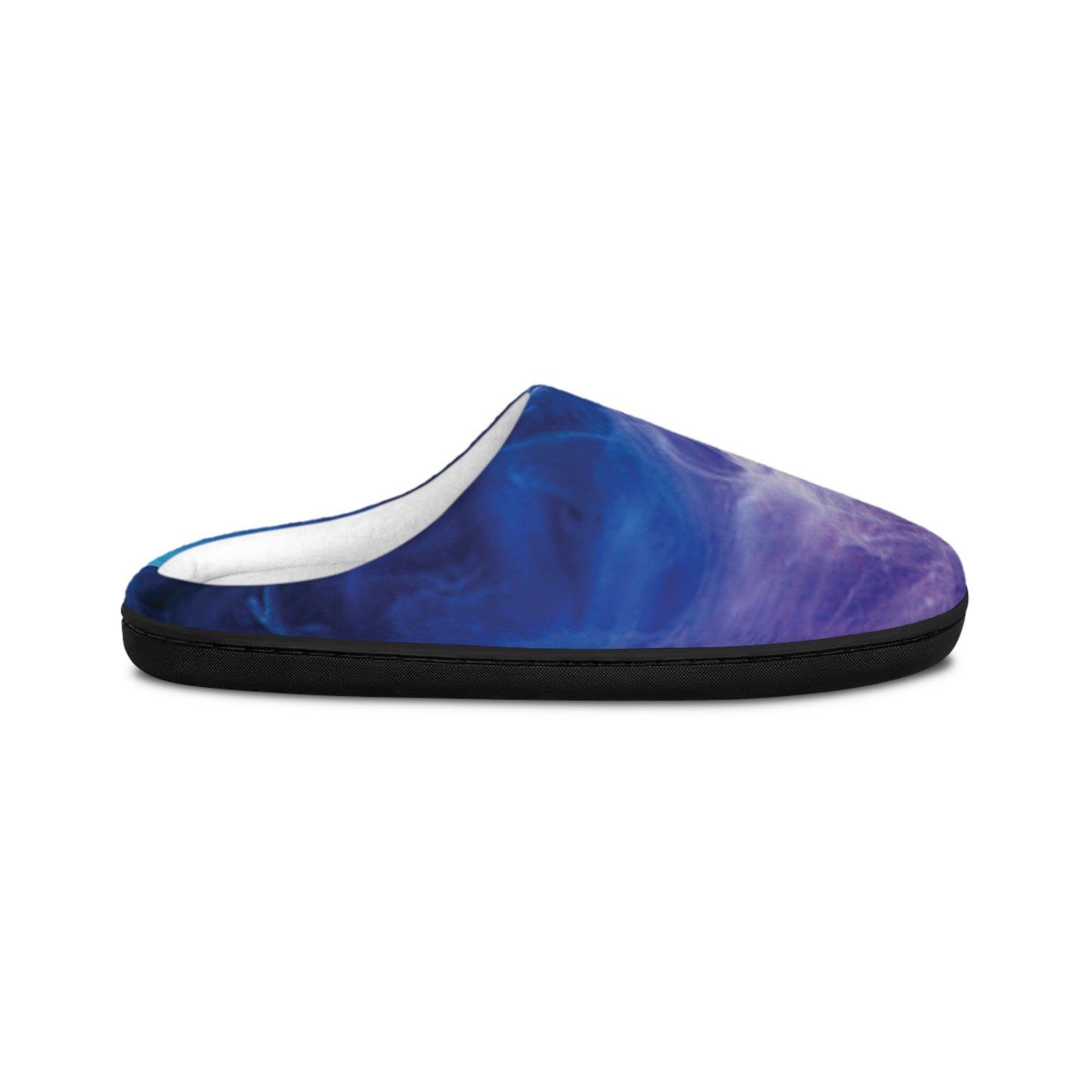 Men's Blue Marble sky Print Indoor Slippers