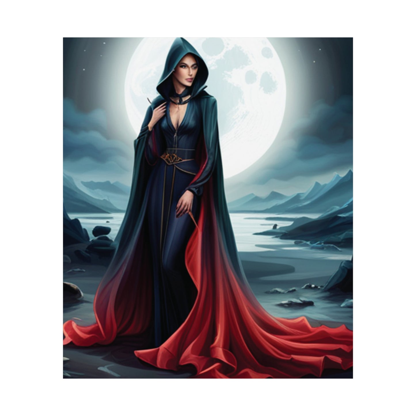 Scarlet Woman Matte Vertical Posters