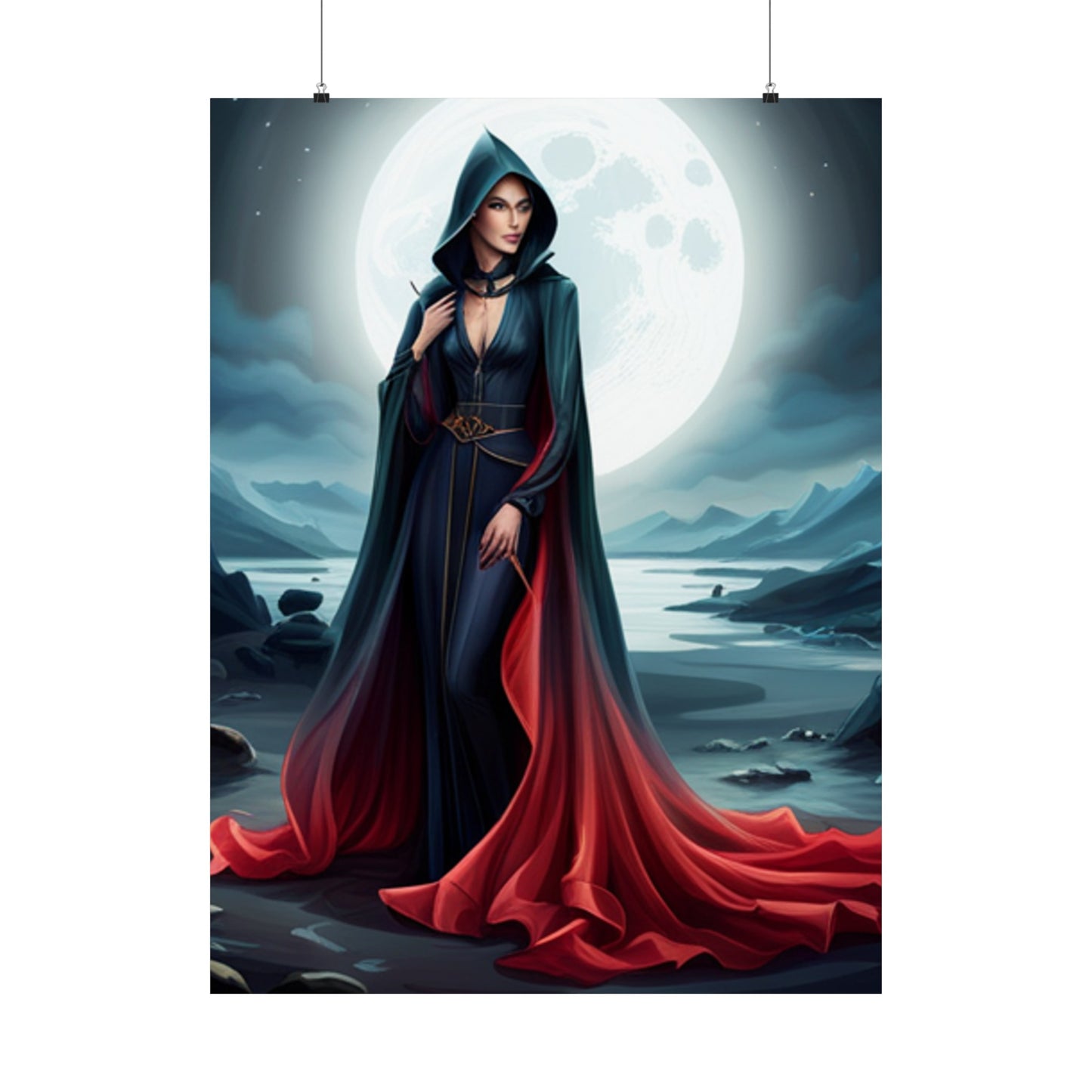 The Scarlet Woman Matte Vertical Posters