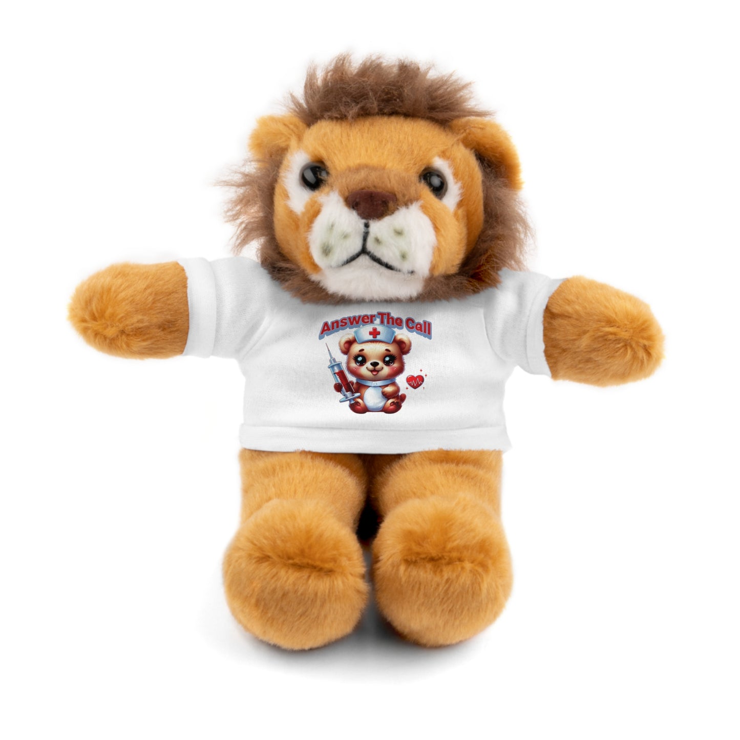 Answer The Call Stuffed Animals with Tee