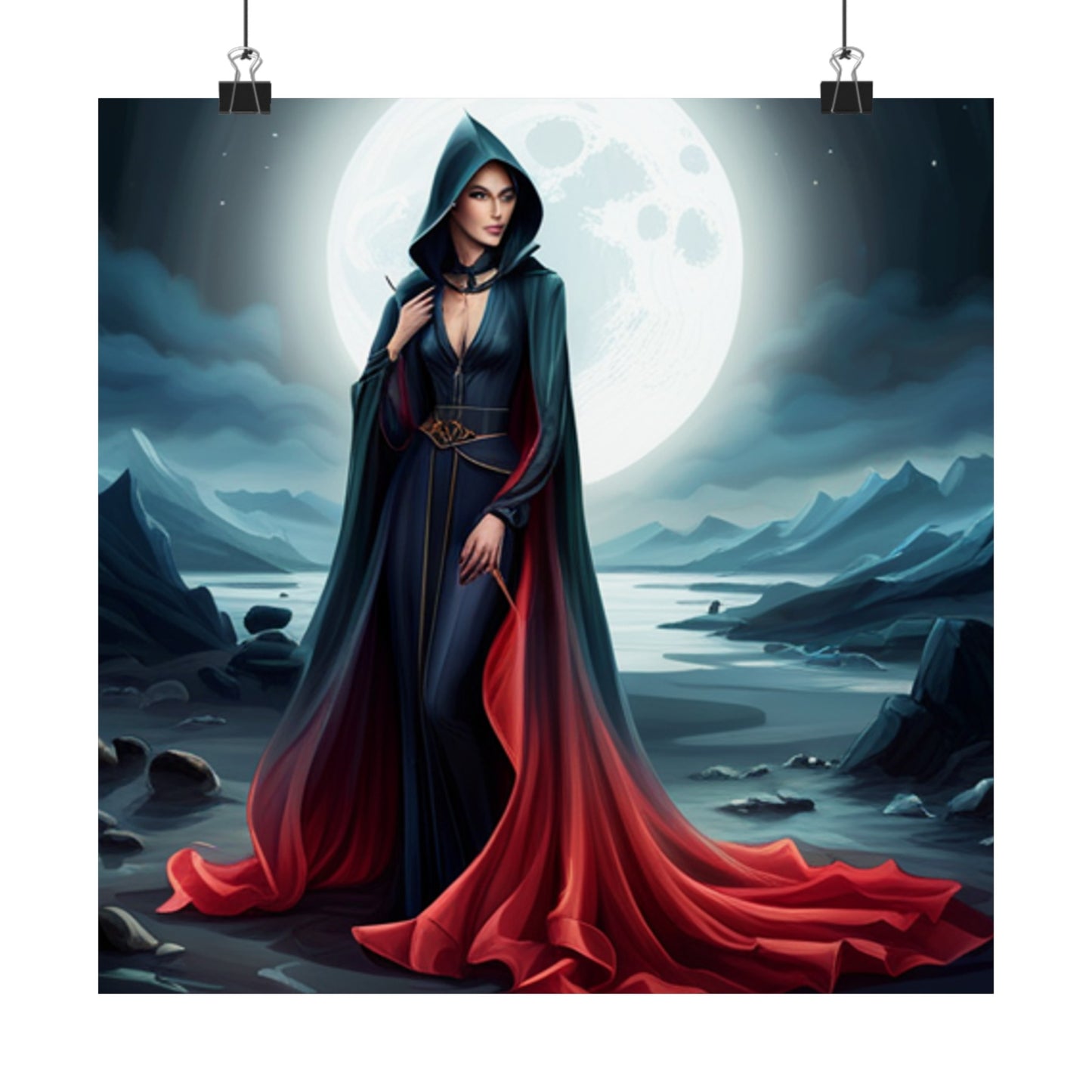 The Scarlet Woman Matte Vertical Posters