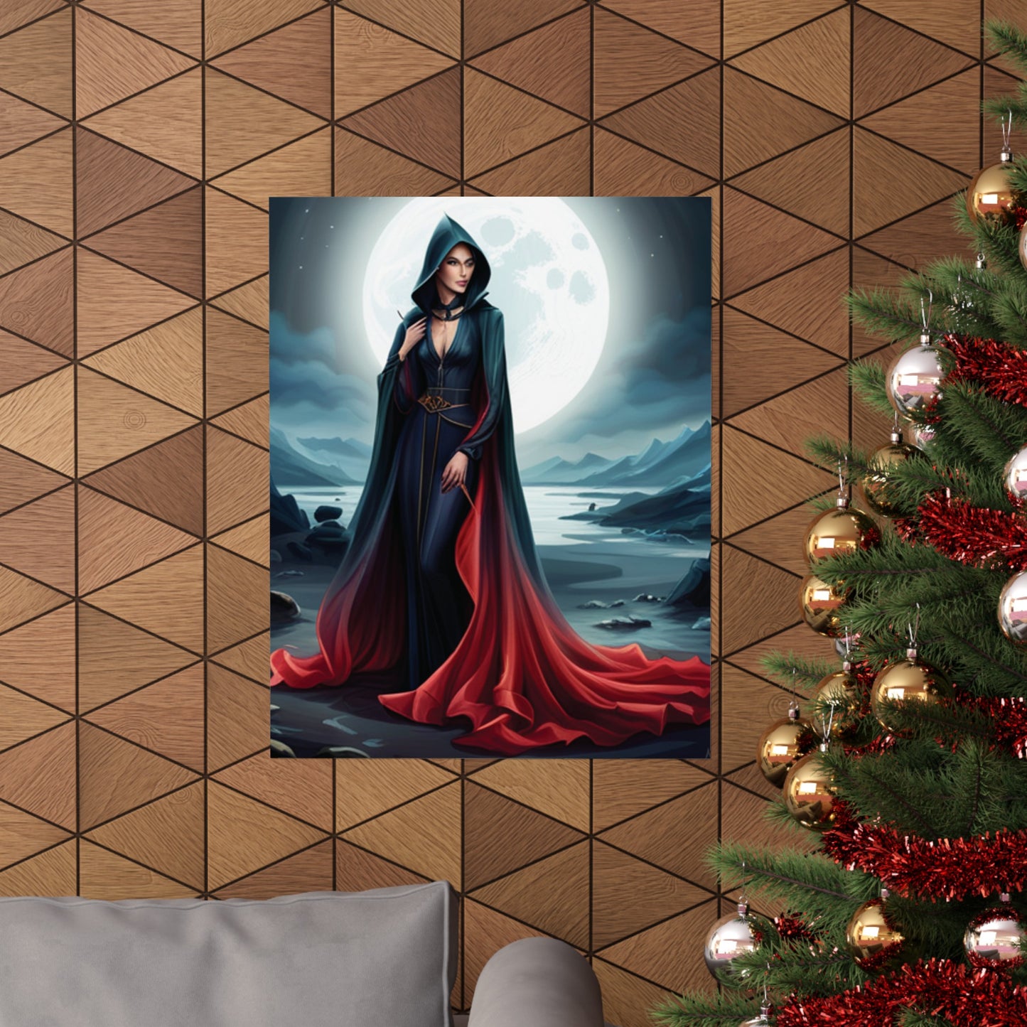 Scarlet Woman Matte Vertical Posters