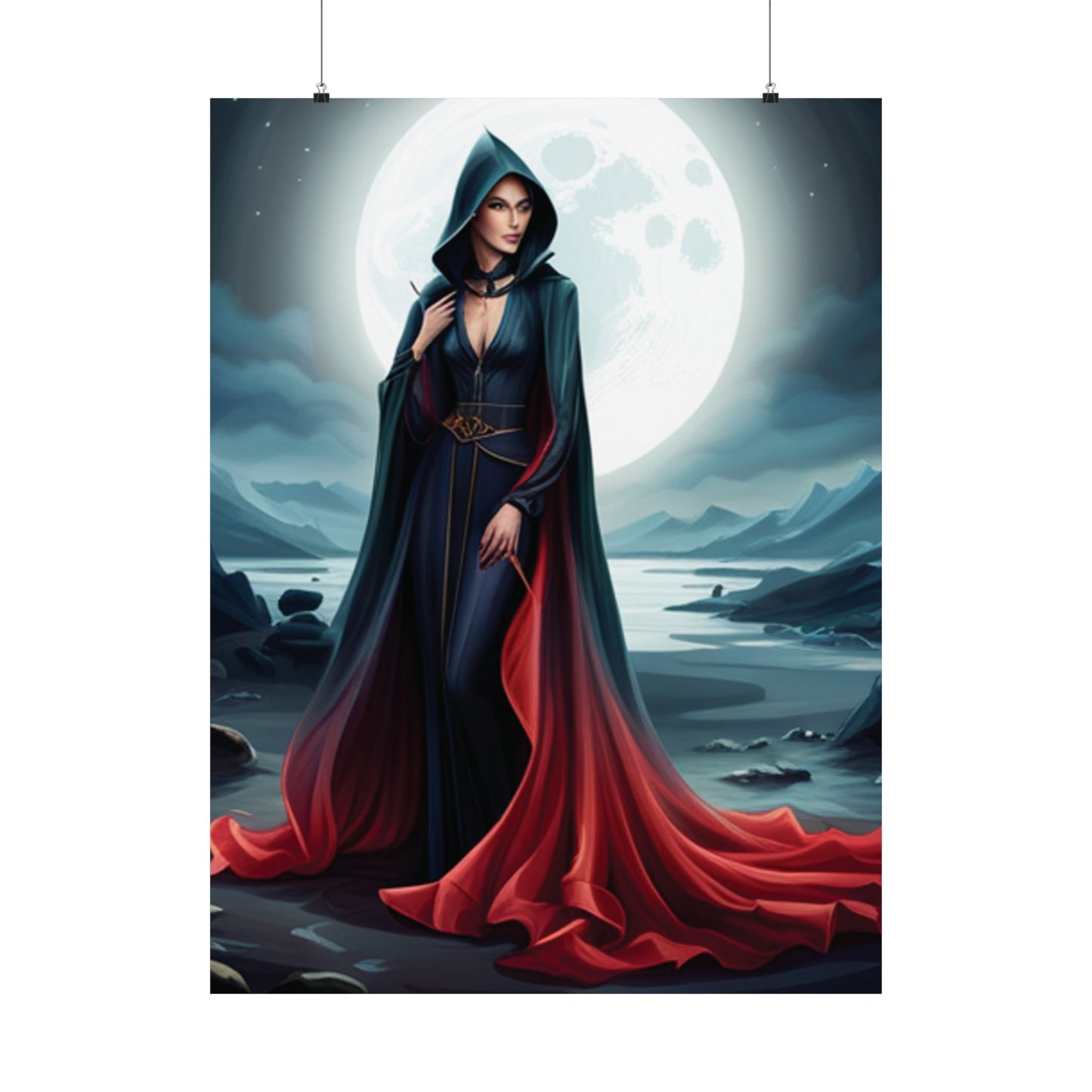 Scarlet Woman Matte Vertical Posters