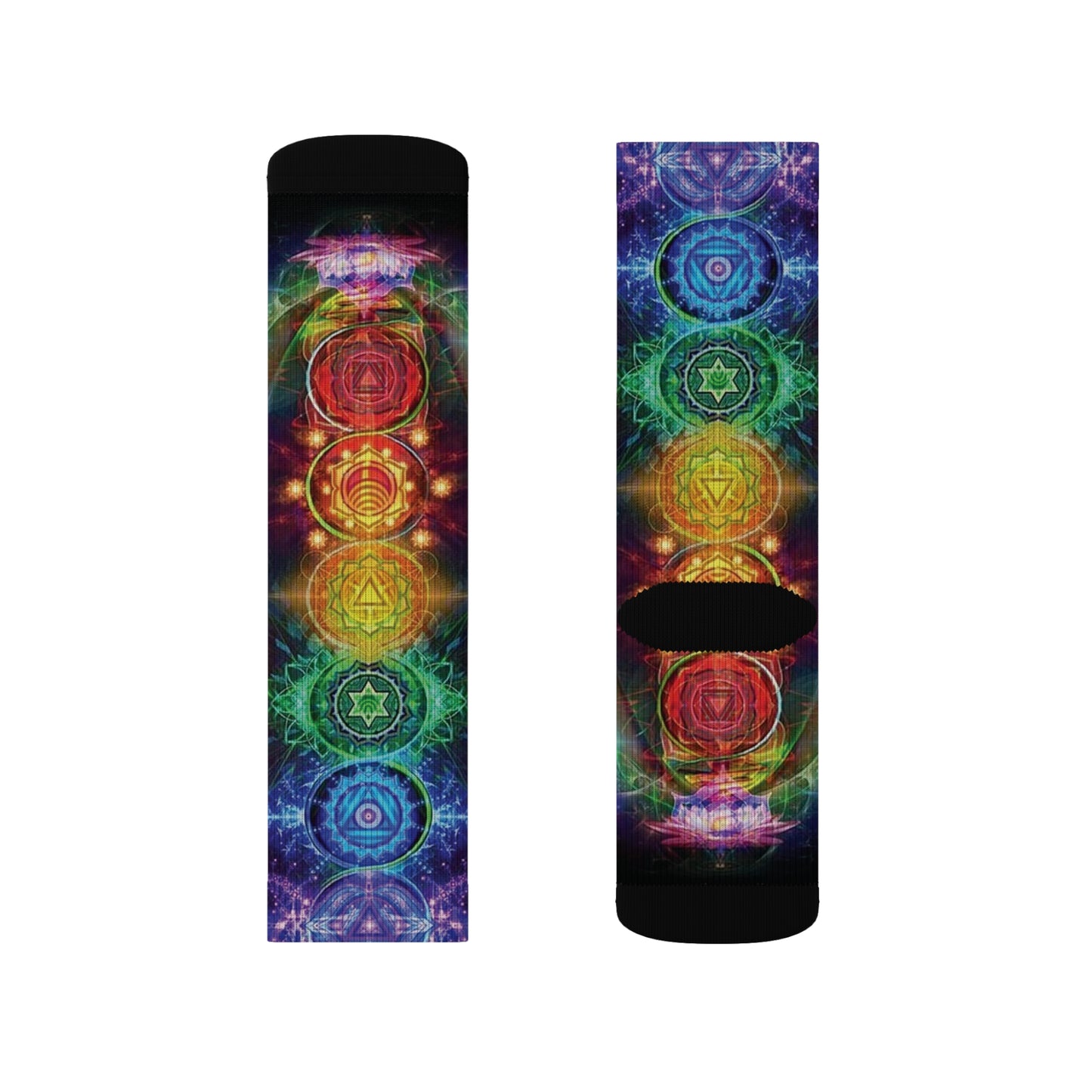 Chakra Print Socks