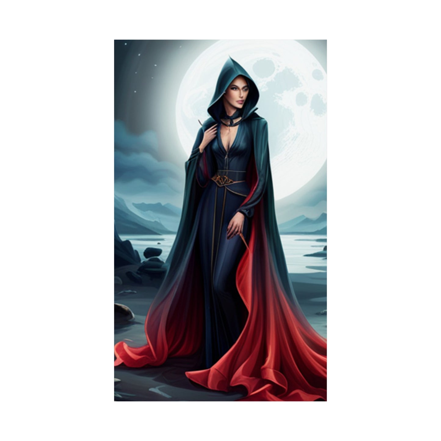 The Scarlet Woman Matte Vertical Posters