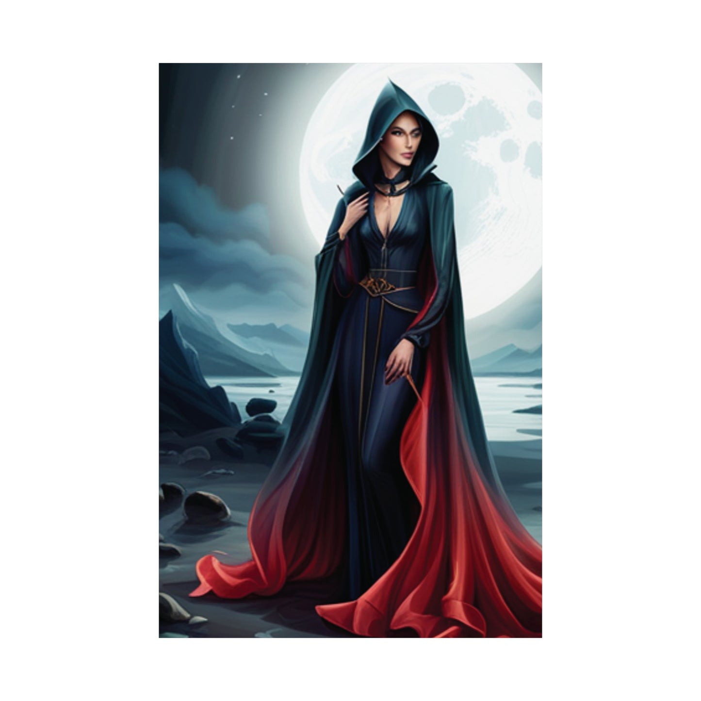 Scarlet Woman Matte Vertical Posters