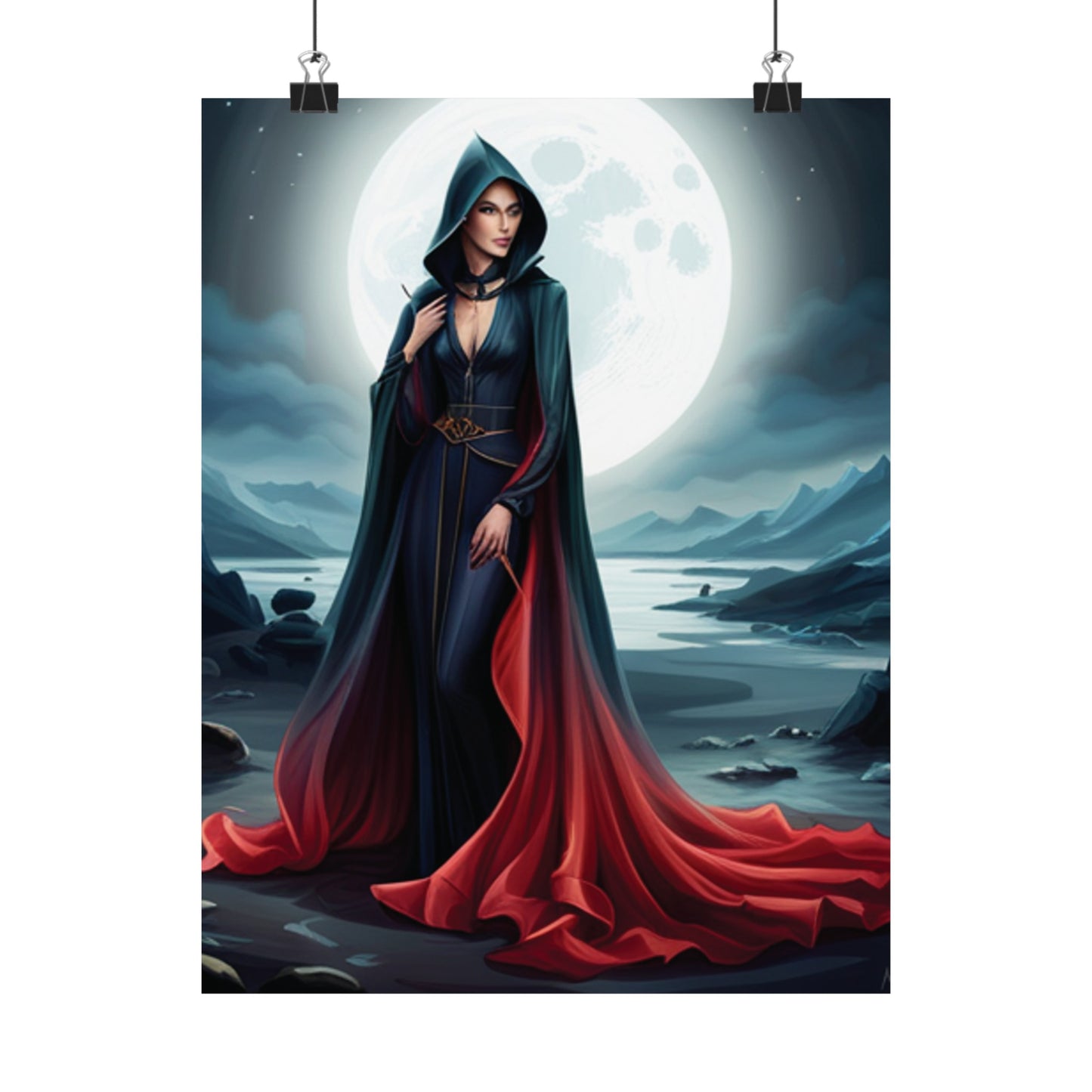 Scarlet Woman Matte Vertical Posters