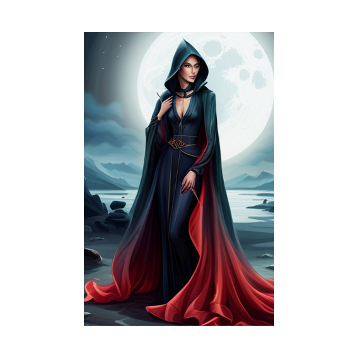 The Scarlet Woman Matte Vertical Posters