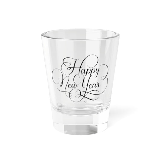 Happy New Year Shot Glass, 1.5oz