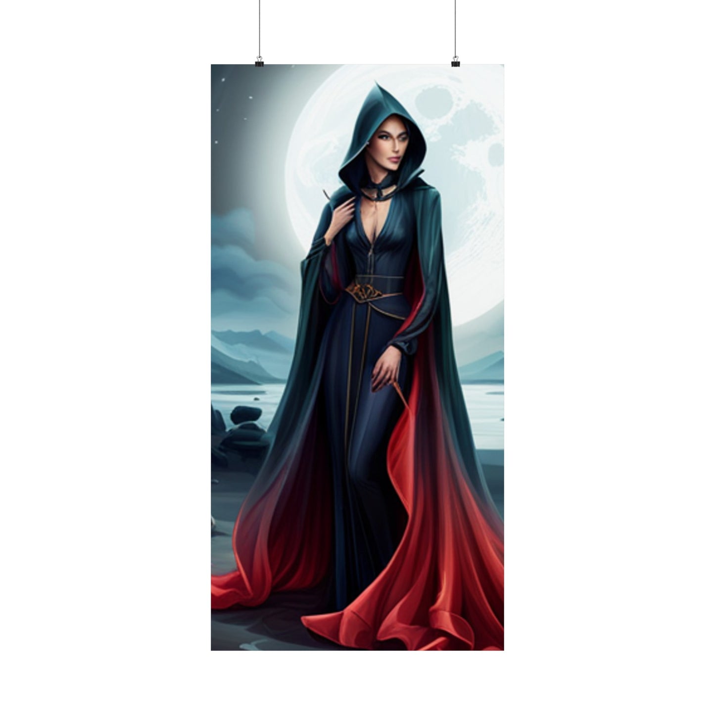 The Scarlet Woman Matte Vertical Posters