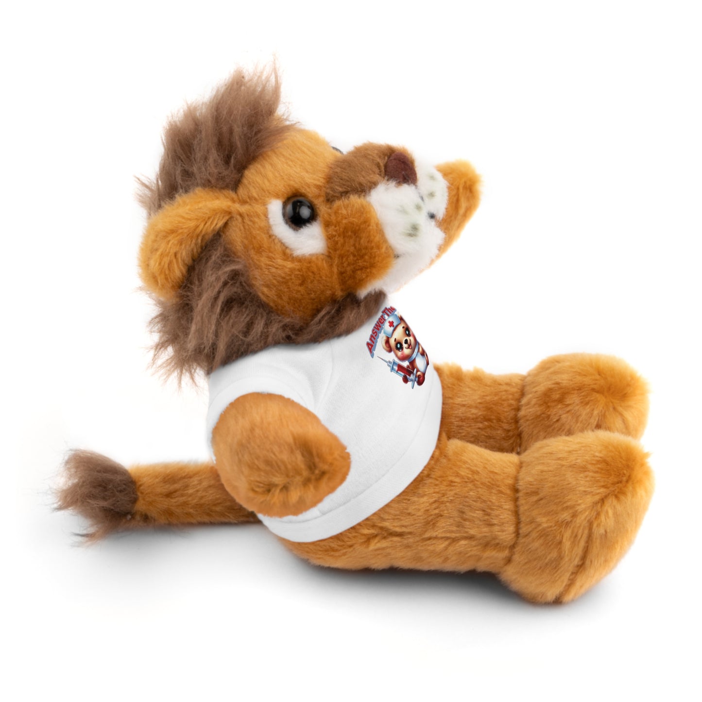 Answer The Call Stuffed Animals with Tee