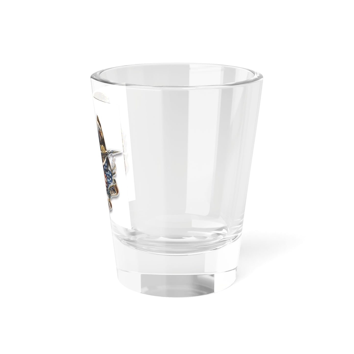 Colors Don't Run Shot Glass, 1.5oz