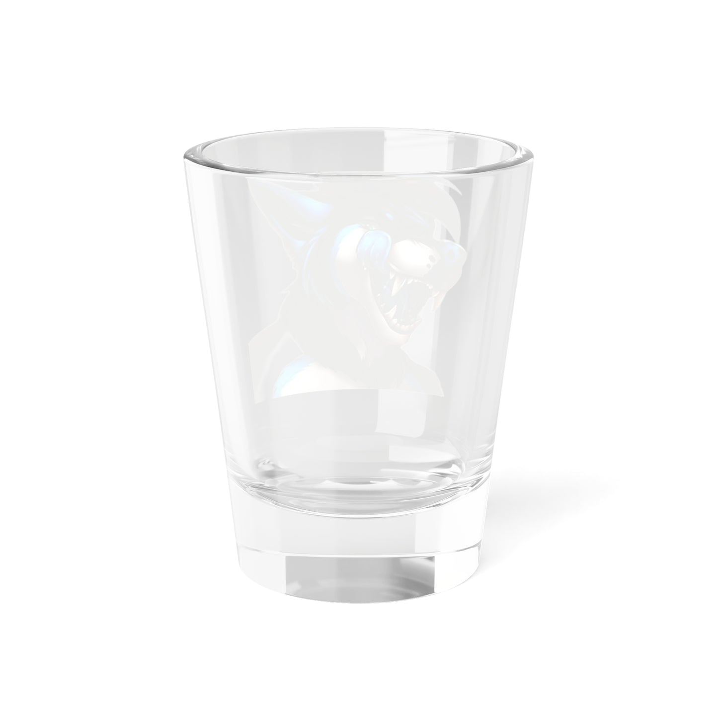 Furry Wolf Shot Glass, 1.5oz