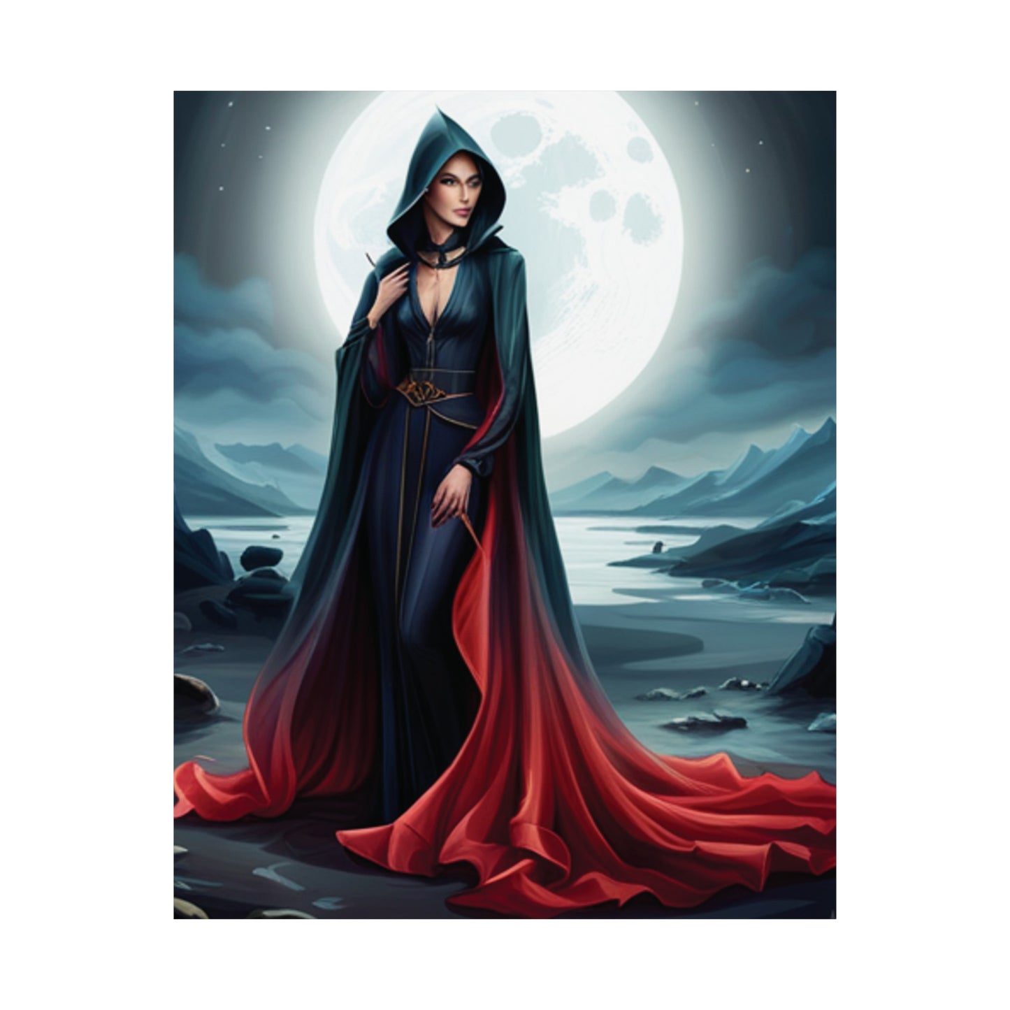 Scarlet Woman Matte Vertical Posters