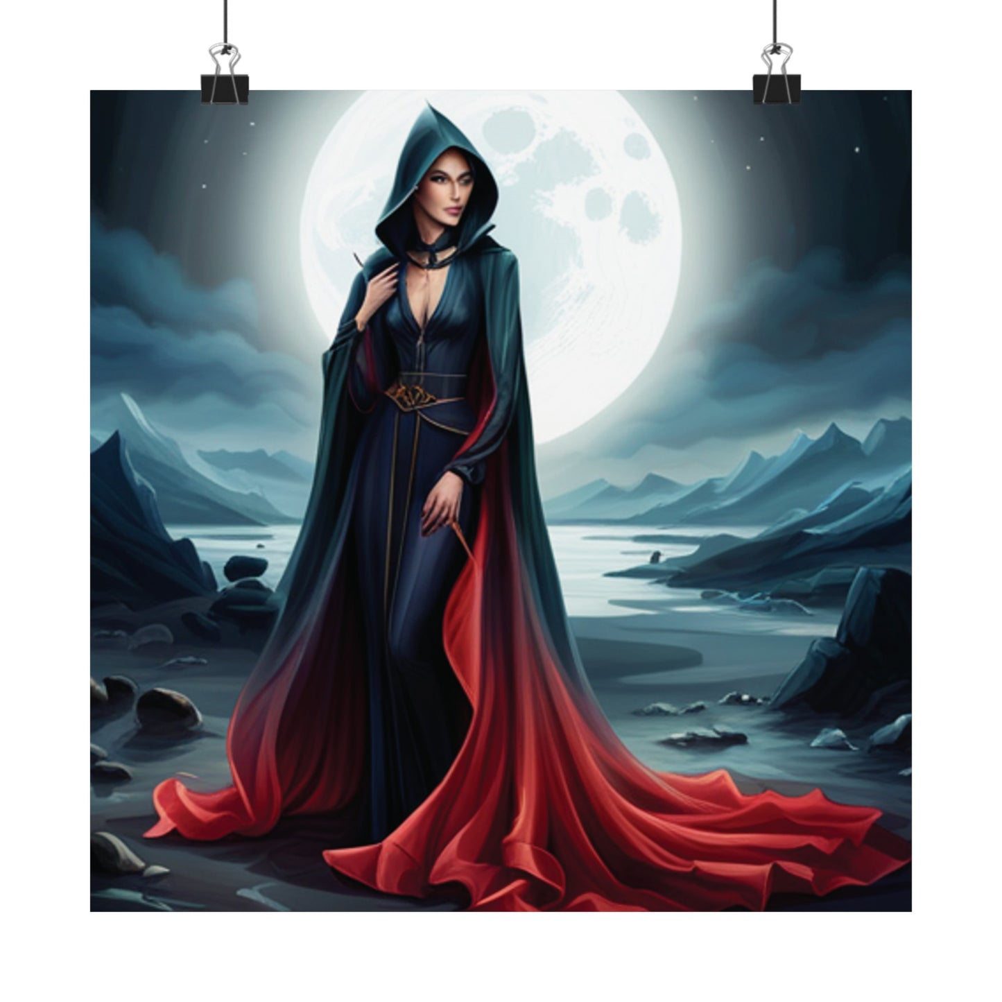 Scarlet Woman Matte Vertical Posters