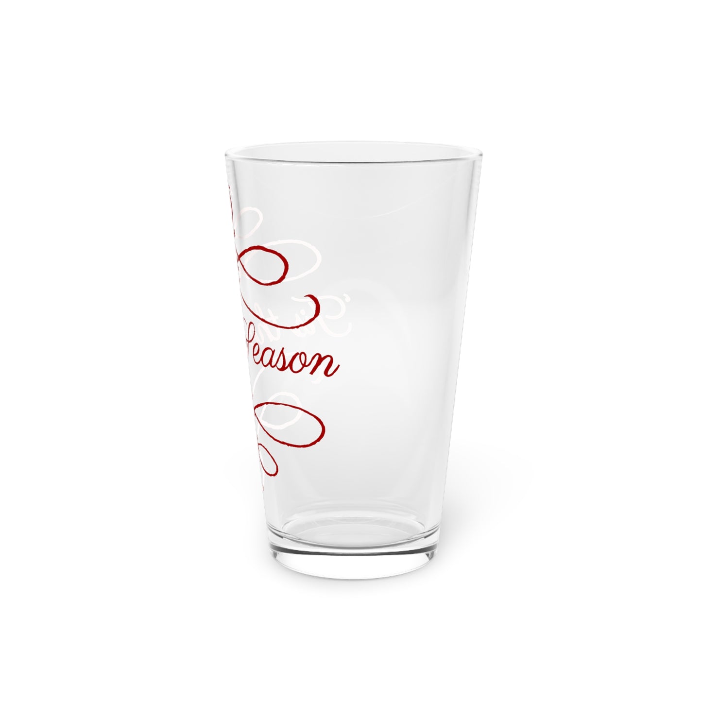 'Tis The Season Pint Glass, 16oz