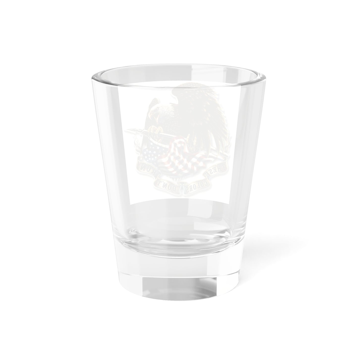 Colors Don't Run Shot Glass, 1.5oz