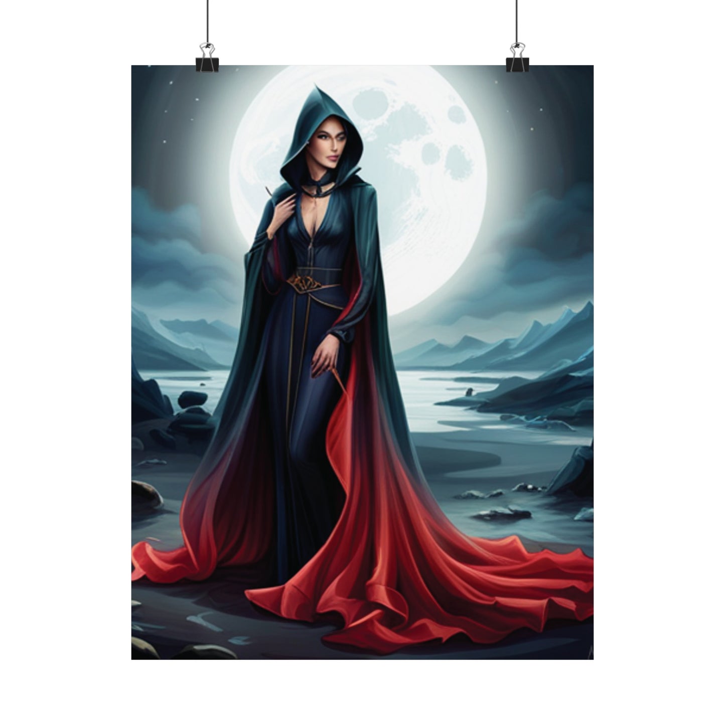 Scarlet Woman Matte Vertical Posters