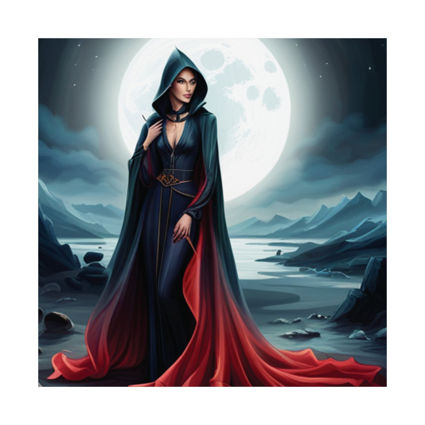 Scarlet Woman Matte Vertical Posters