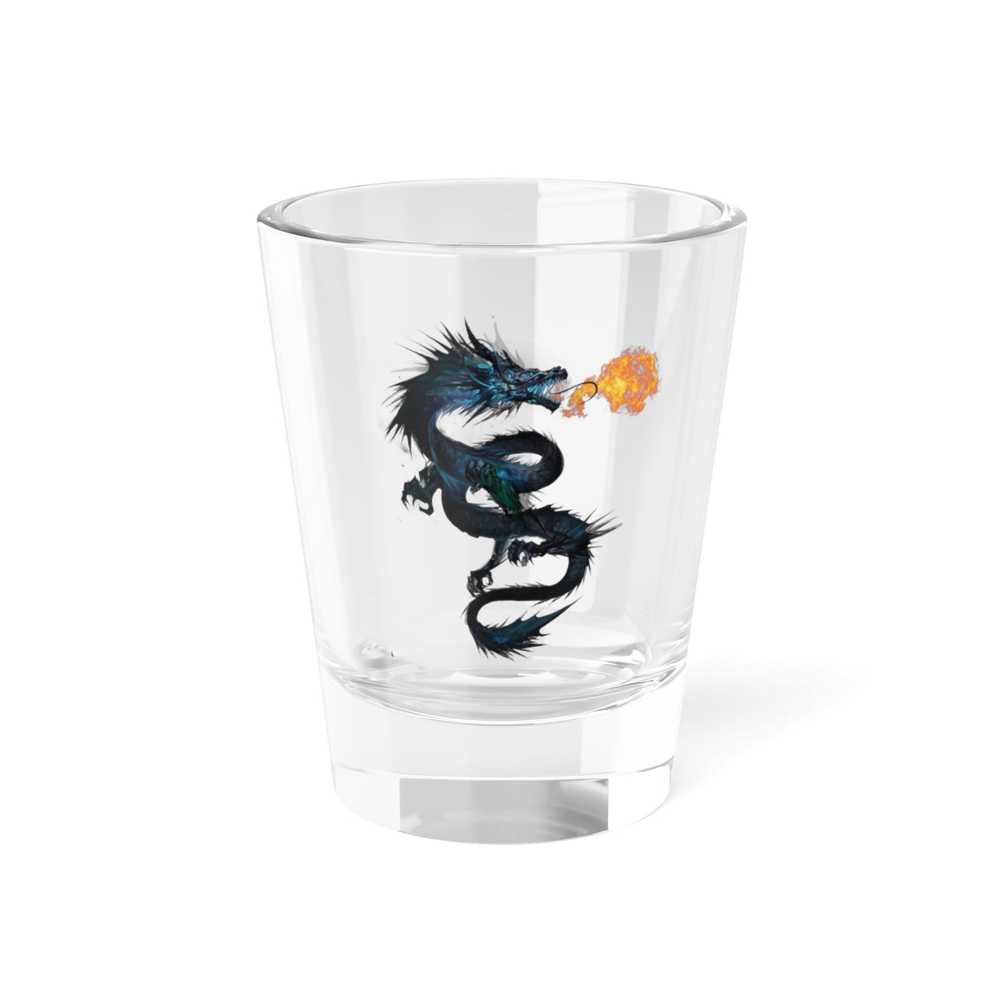 Fire Breathing Dragon Shot Glass, 1.5oz