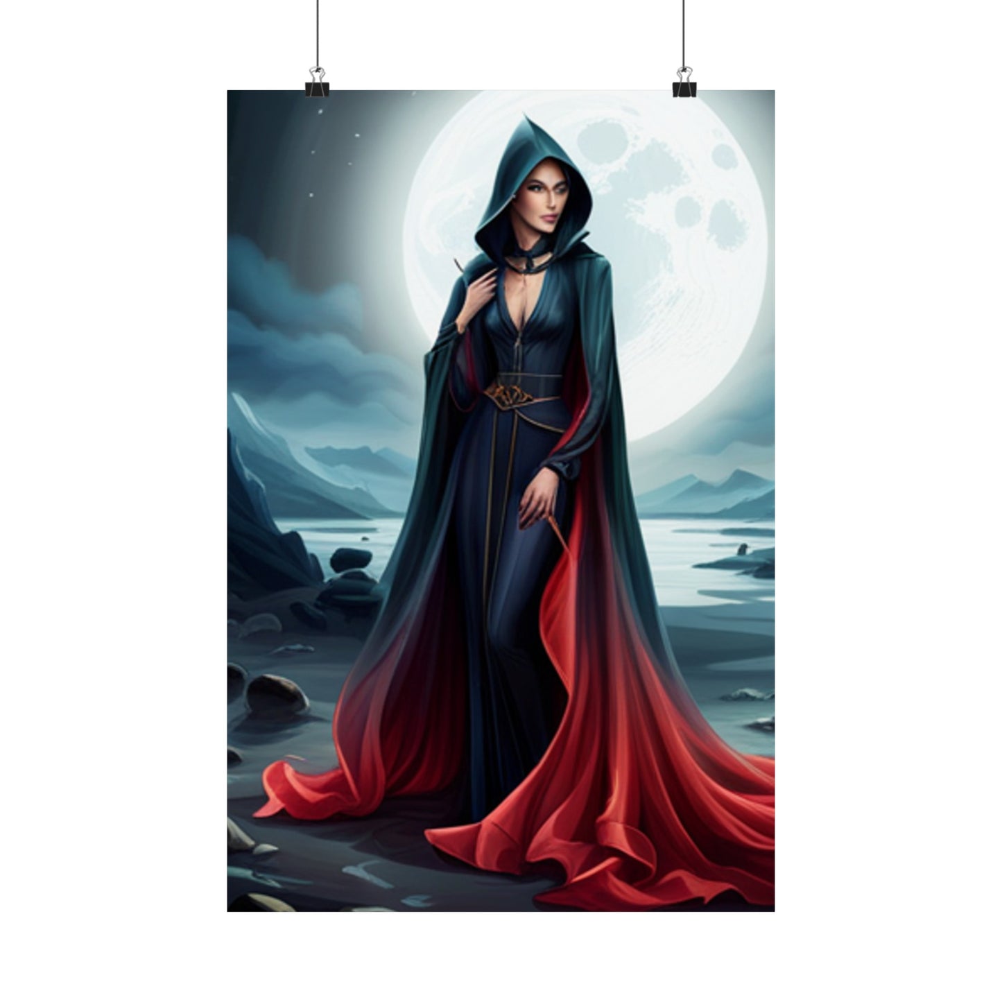 The Scarlet Woman Matte Vertical Posters