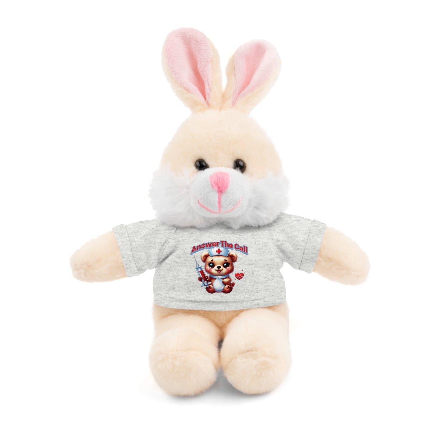 Answer The Call Stuffed Animals with Tee