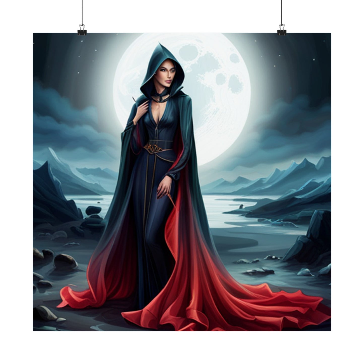 The Scarlet Woman Matte Vertical Posters