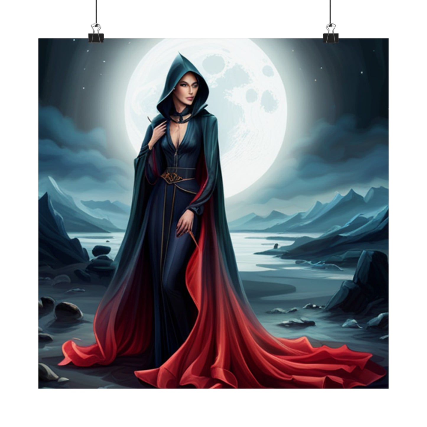 The Scarlet Woman Matte Vertical Posters