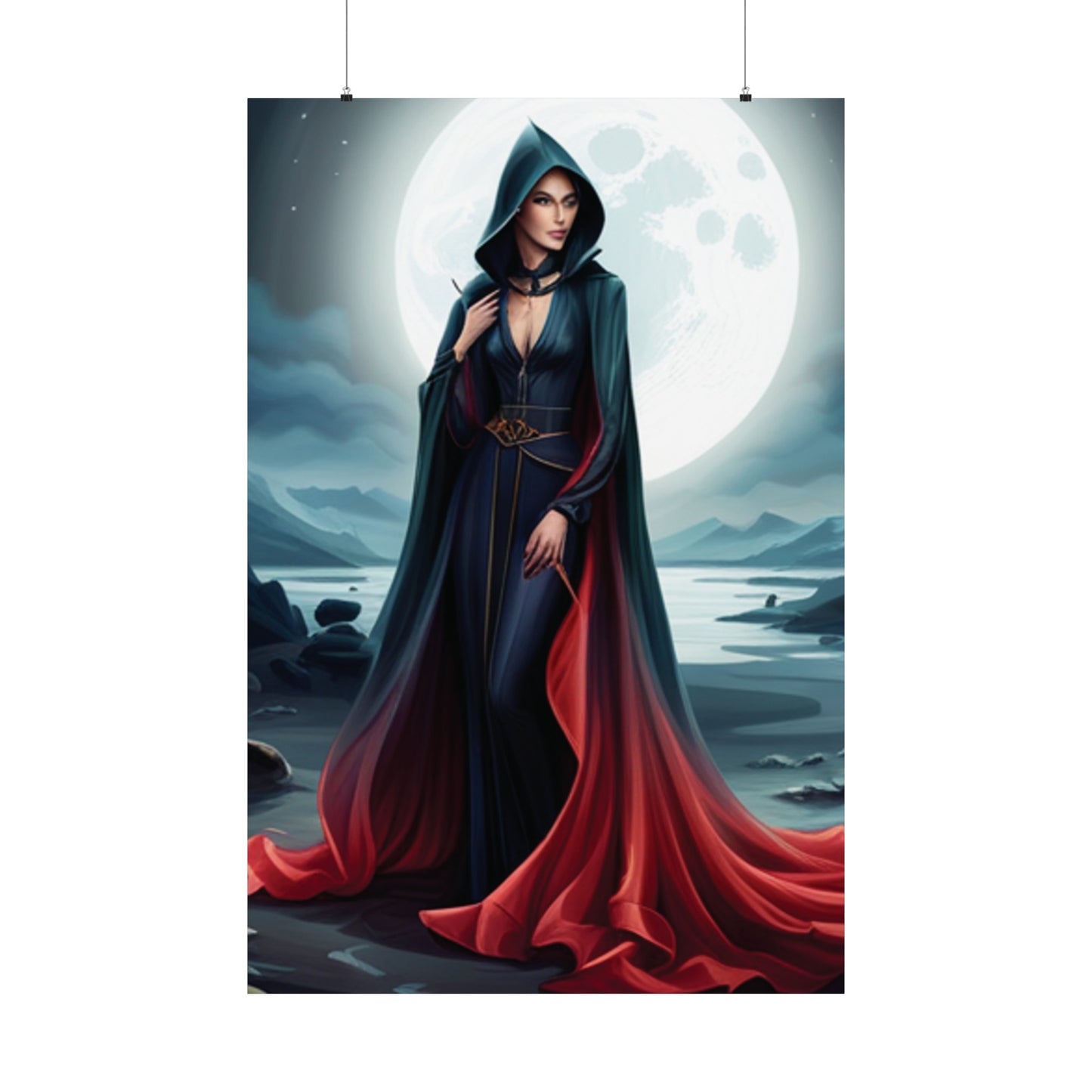 Scarlet Woman Matte Vertical Posters