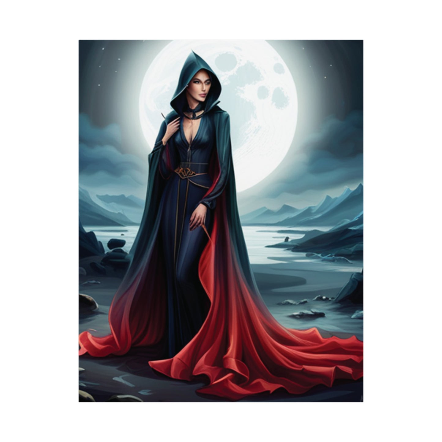 Scarlet Woman Matte Vertical Posters