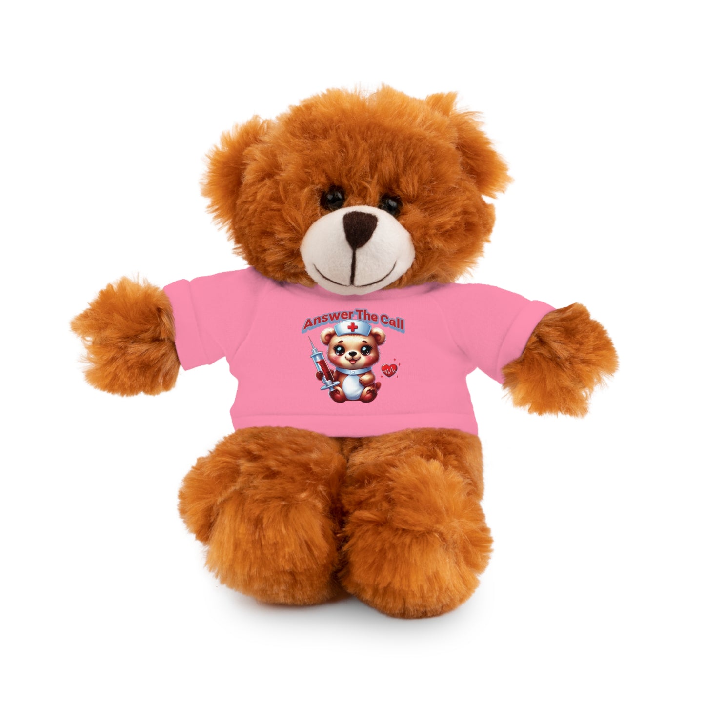 Answer The Call Stuffed Animals with Tee