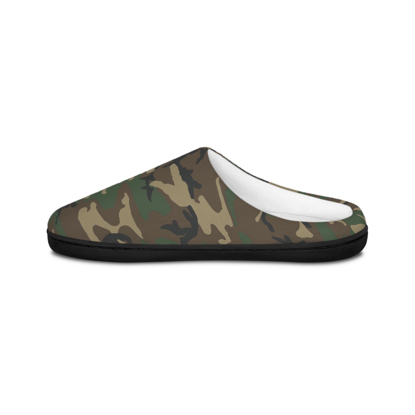 Men's Camo Print Indoor Slippers