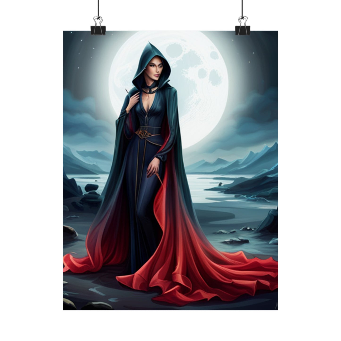 The Scarlet Woman Matte Vertical Posters