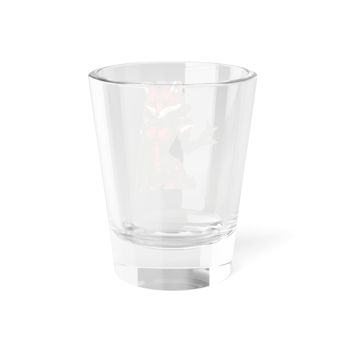 Scarlet Fox Shot Glass, 1.5oz