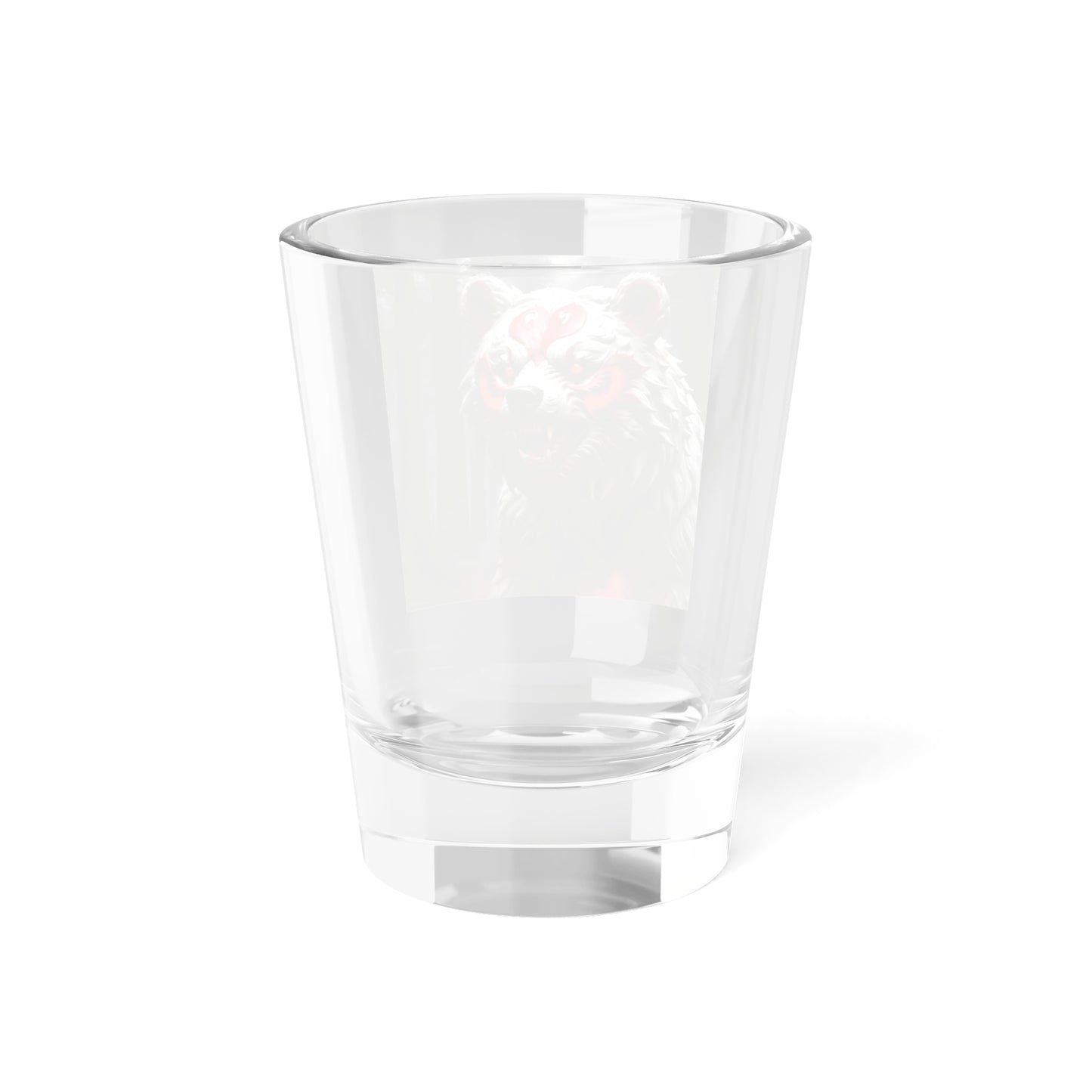 Tribal Bear Shot Glass, 1.5oz - Variant - Heart