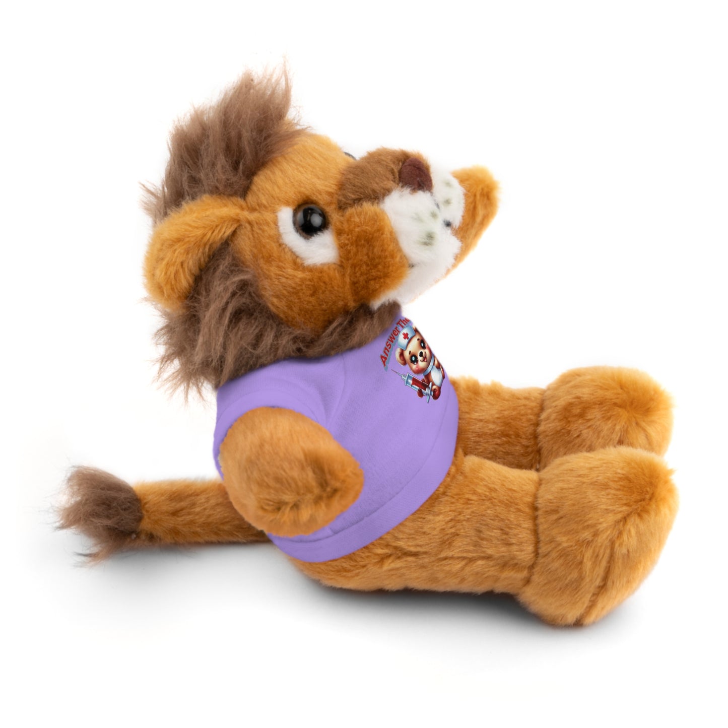 Answer The Call Stuffed Animals with Tee