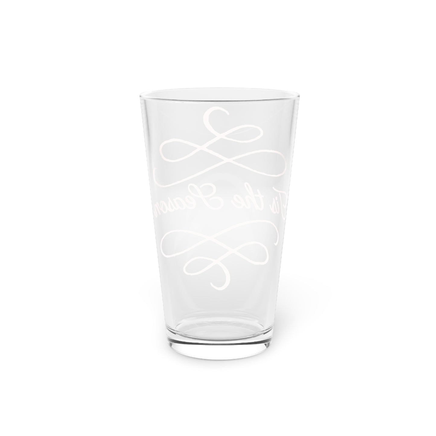 'Tis The Season Pint Glass, 16oz