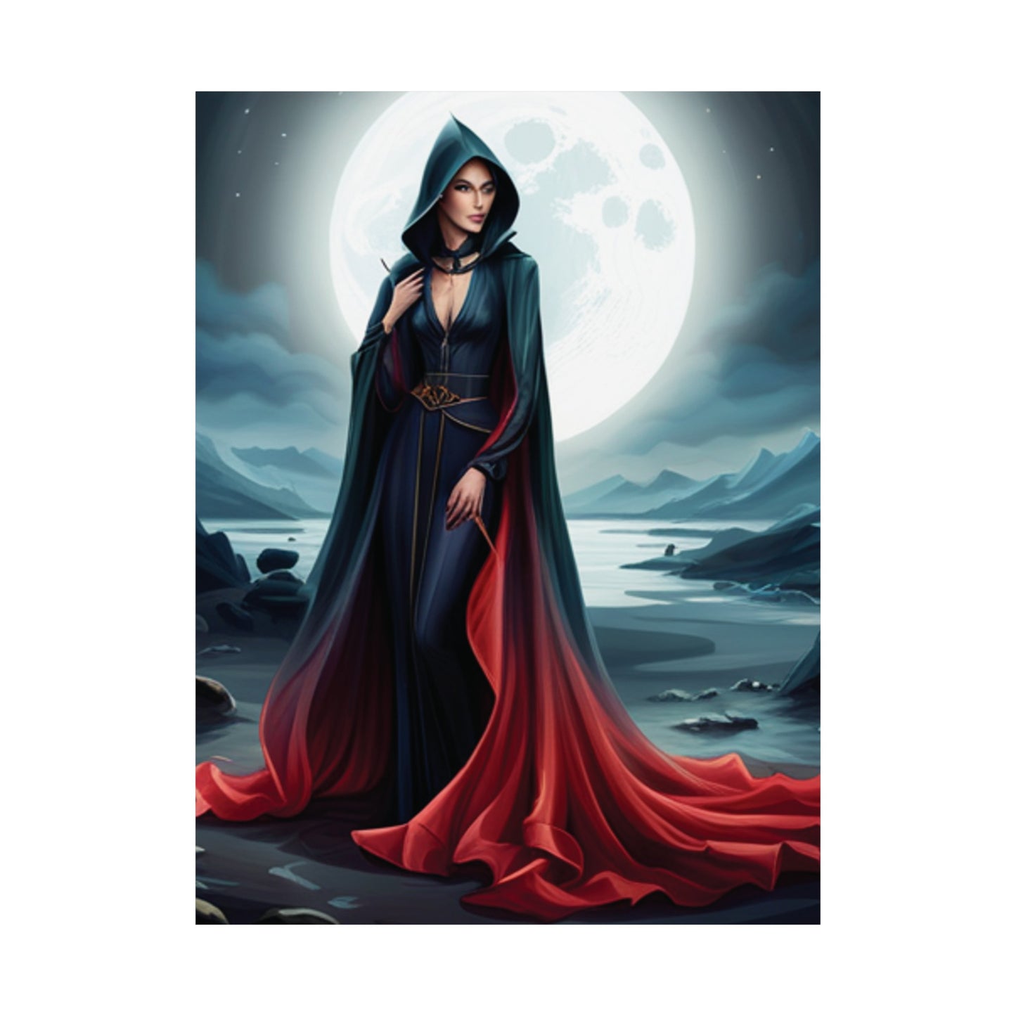 Scarlet Woman Matte Vertical Posters