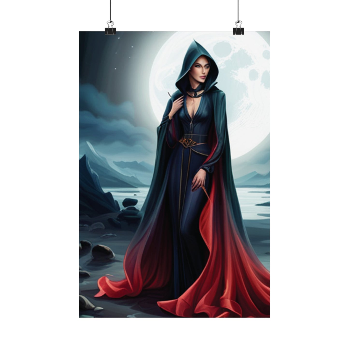 Scarlet Woman Matte Vertical Posters