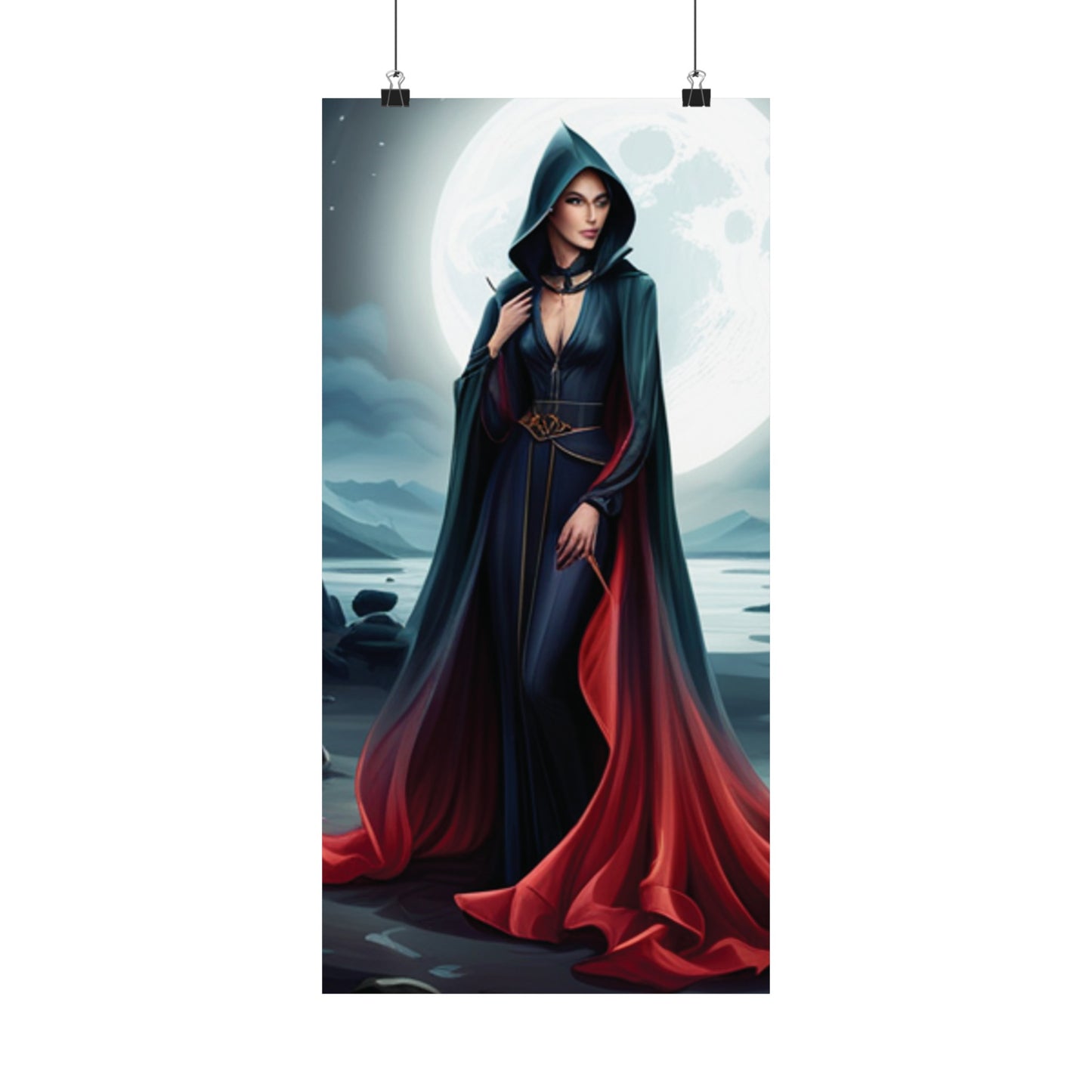 Scarlet Woman Matte Vertical Posters