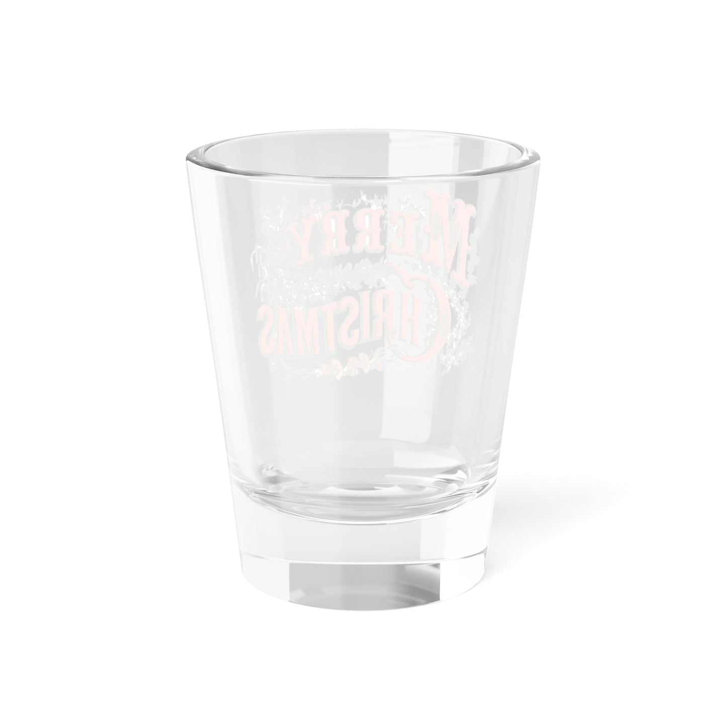 Merry Christmas Shot Glass, 1.5oz