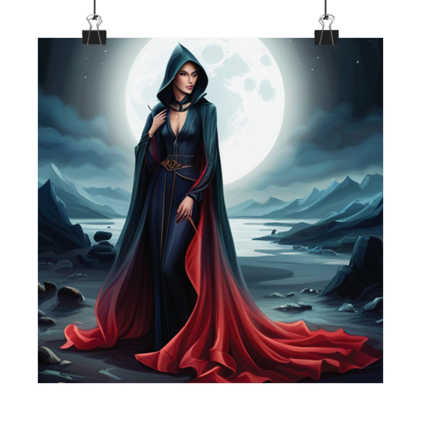 Scarlet Woman Matte Vertical Posters